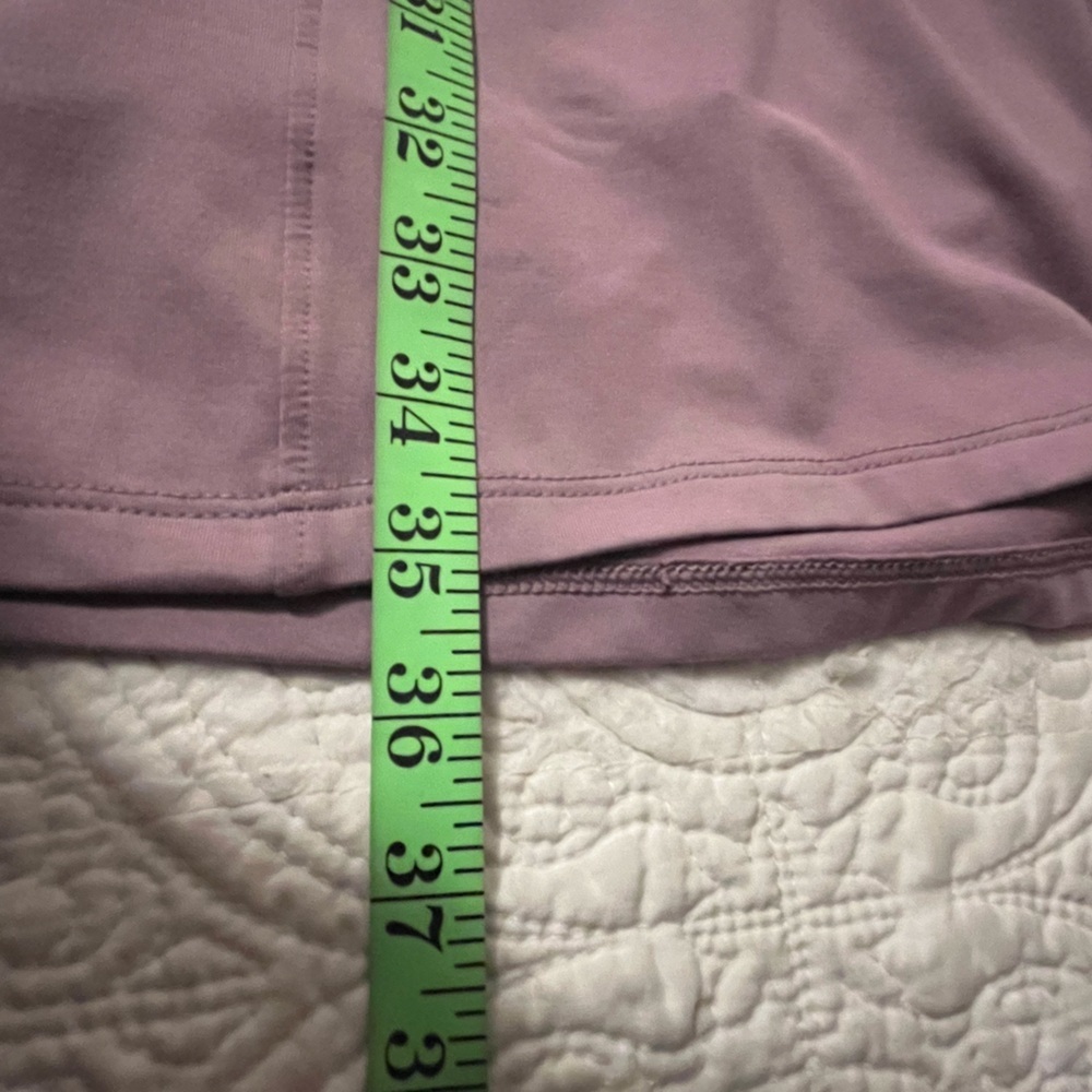 All in Motion Mauve tennis dress built in shorts & bra w/ removable pads, Large - Picture 5 of 7